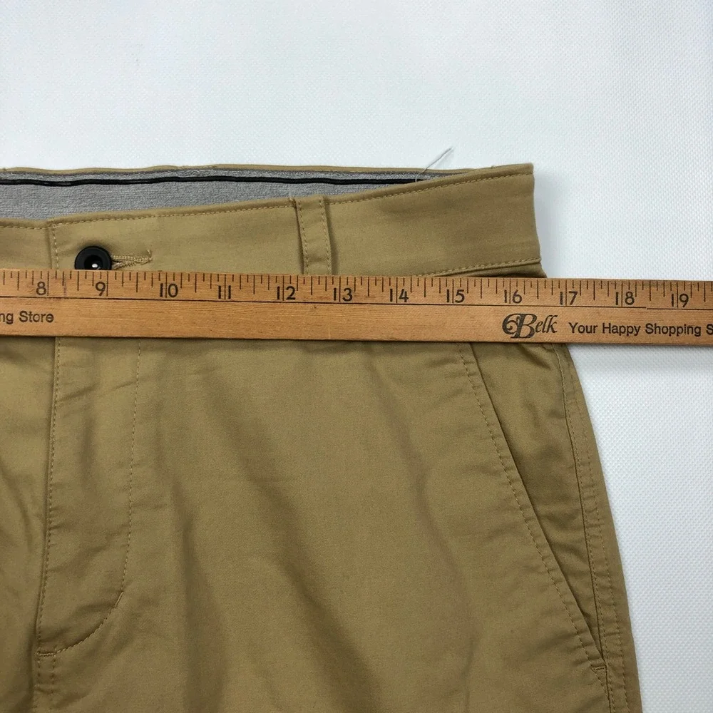 Nike Dri-FIT UV Chino Golf Pants Mens 32x29 Khaki Brown Slim Fit